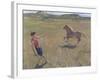 Schooling the Pony, 1929-Sir John Lavery-Framed Giclee Print