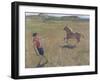 Schooling the Pony, 1929-Sir John Lavery-Framed Giclee Print