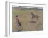 Schooling the Pony, 1929-Sir John Lavery-Framed Giclee Print