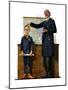 "Schoolmaster" or "First in his Class", June 26,1926-Norman Rockwell-Mounted Giclee Print