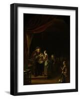 Schoolmaster-Jan Adriaensz van Staveren-Framed Art Print