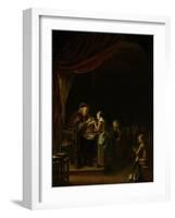 Schoolmaster-Jan Adriaensz van Staveren-Framed Art Print