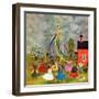 "Schoolyard Maypole Dance," May 4, 1946-Doris Lee-Framed Giclee Print