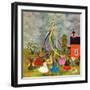 "Schoolyard Maypole Dance," May 4, 1946-Doris Lee-Framed Giclee Print