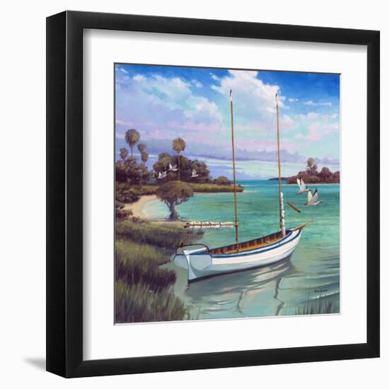 Schooner Bay-Rick Novak-Framed Art Print