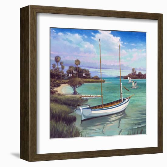 Schooner Bay-Rick Novak-Framed Art Print