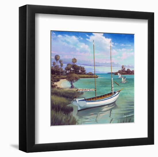 Schooner Bay-Rick Novak-Framed Art Print