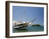 Schooner Cruising Between Different Beaches and Islands around Parati, Rio de Janeiro State, Brazil-Yadid Levy-Framed Photographic Print