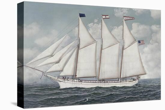 Schooner-Elsie Bayless-Antonio Jacobsen-Stretched Canvas