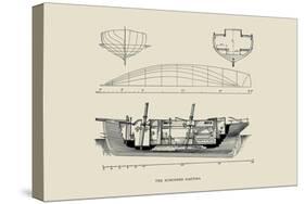 Schooner Gaetina-Charles P. Kunhardt-Stretched Canvas