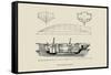 Schooner Gaetina-Charles P. Kunhardt-Framed Stretched Canvas