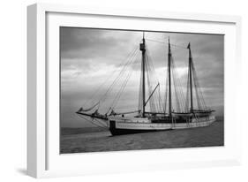 Schooner Great Bear, 1916-Asahel Curtis-Framed Giclee Print