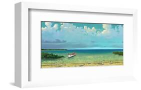 Schooner Island-Rick Novak-Framed Art Print