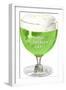 Schooner of Green Beer, St. Patrick's Day-null-Framed Art Print