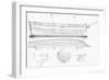 Schooner Plans, 1812-null-Framed Giclee Print