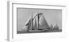 Schooner Race-Edwin Levick-Framed Art Print