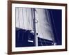 Schooner Sails I-Charlie Carter-Framed Art Print
