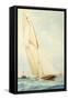 Schooner under Sail-Barlow Moore-Framed Stretched Canvas
