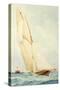 Schooner under Sail-Barlow Moore-Stretched Canvas