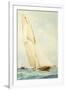 Schooner under Sail-Barlow Moore-Framed Giclee Print