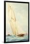 Schooner under Sail-Barlow Moore-Framed Giclee Print