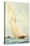 Schooner under Sail-Barlow Moore-Stretched Canvas