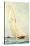 Schooner under Sail-Barlow Moore-Stretched Canvas