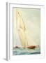 Schooner under Sail-Barlow Moore-Framed Giclee Print