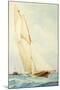 Schooner under Sail-Barlow Moore-Mounted Giclee Print