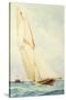 Schooner under Sail-Barlow Moore-Stretched Canvas