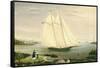 Schooner-null-Framed Stretched Canvas