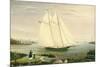 Schooner-null-Mounted Giclee Print