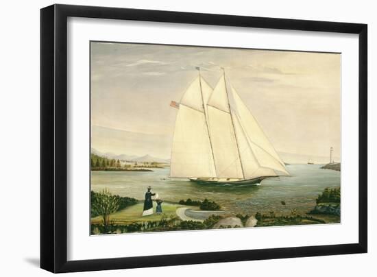 Schooner-null-Framed Giclee Print