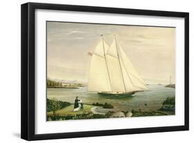 Schooner-null-Framed Giclee Print