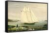 Schooner-null-Framed Stretched Canvas