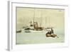 Schooners at Anchor, Key West, 1903-Winslow Homer-Framed Giclee Print