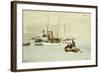 Schooners at Anchor, Key West, 1903-Winslow Homer-Framed Giclee Print