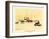 Schooners at Sea-unknown unknown-Framed Art Print