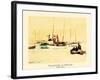 Schooners at Sea-unknown unknown-Framed Art Print