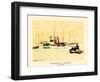 Schooners at Sea-unknown unknown-Framed Art Print