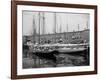 Schooners at the T Wharf-null-Framed Photo