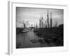 Schooners at the T Wharf-null-Framed Photo