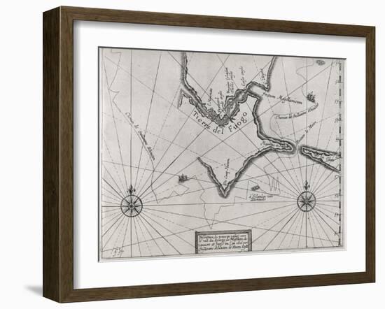 Schouten Rounding Cape Horn, 1616-Middle Temple Library-Framed Photographic Print