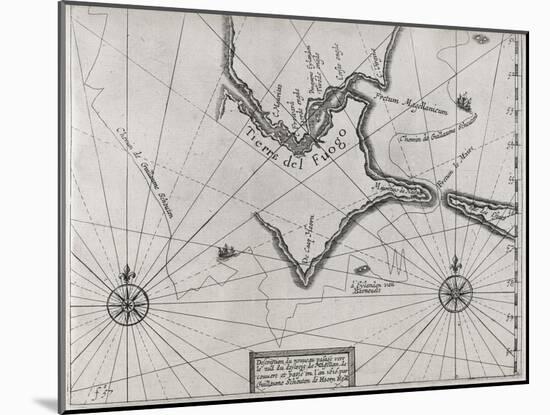 Schouten Rounding Cape Horn, 1616-Middle Temple Library-Mounted Photographic Print