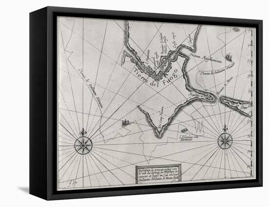 Schouten Rounding Cape Horn, 1616-Middle Temple Library-Framed Stretched Canvas