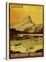 Schreckhorn Oberland Swiss 1906-null-Stretched Canvas