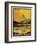 Schreckhorn Oberland Swiss 1906-null-Framed Giclee Print