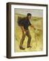 Schreitender Bauer, 1894-Max Liebermann-Framed Giclee Print