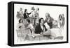 Schubert and Friends-Ralph Bruce-Framed Stretched Canvas