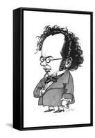 Schubert-Gary Brown-Framed Stretched Canvas